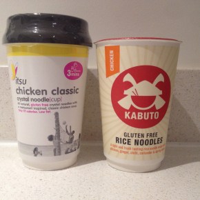 Battle of the gluten free noodles – Itsu vs&nbsp;Kabuto