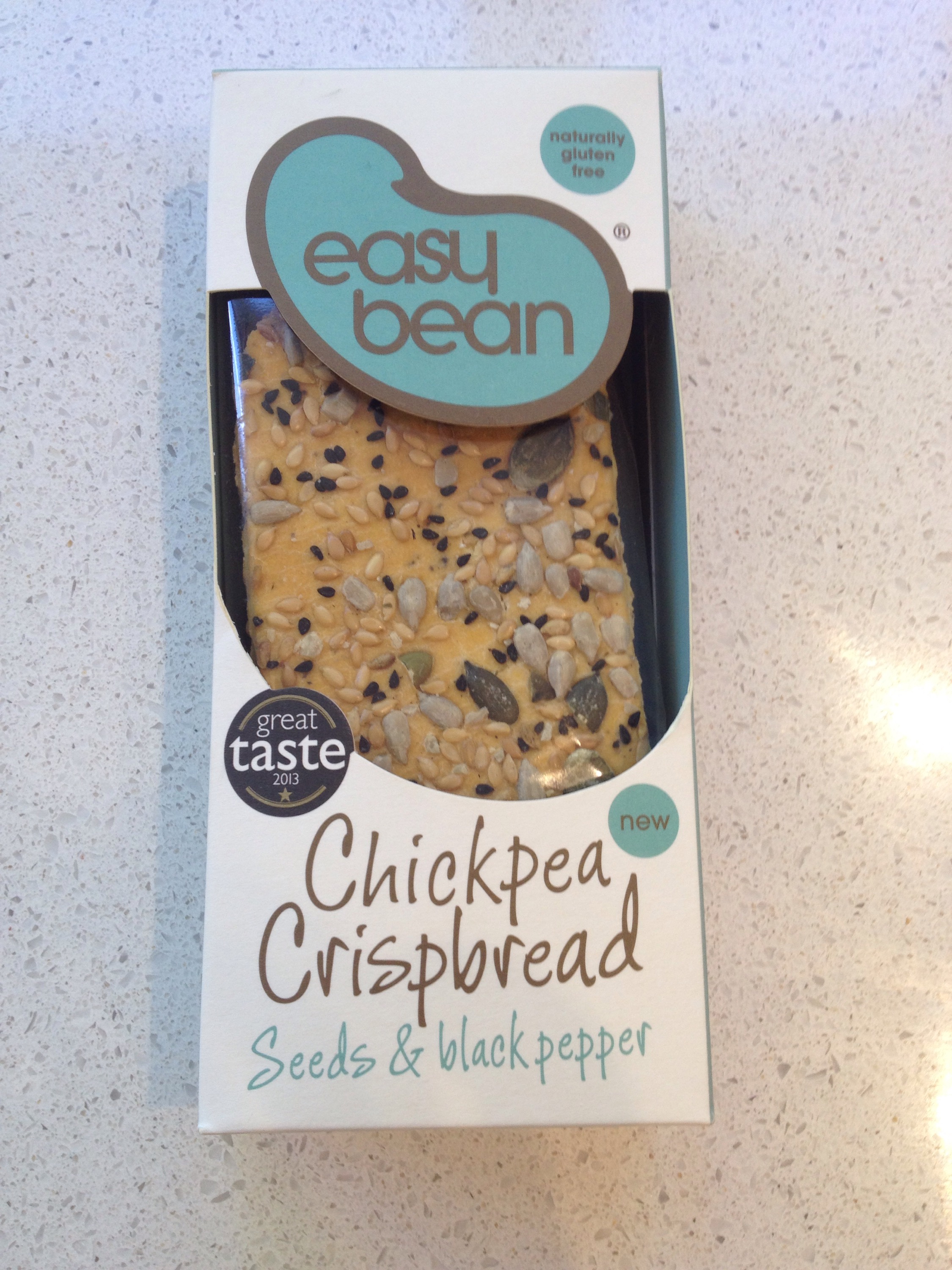 Product review: Easy Bean Chickpea Crispbread