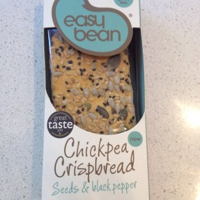 Product review: Easy Bean Chickpea&nbsp;Crispbread