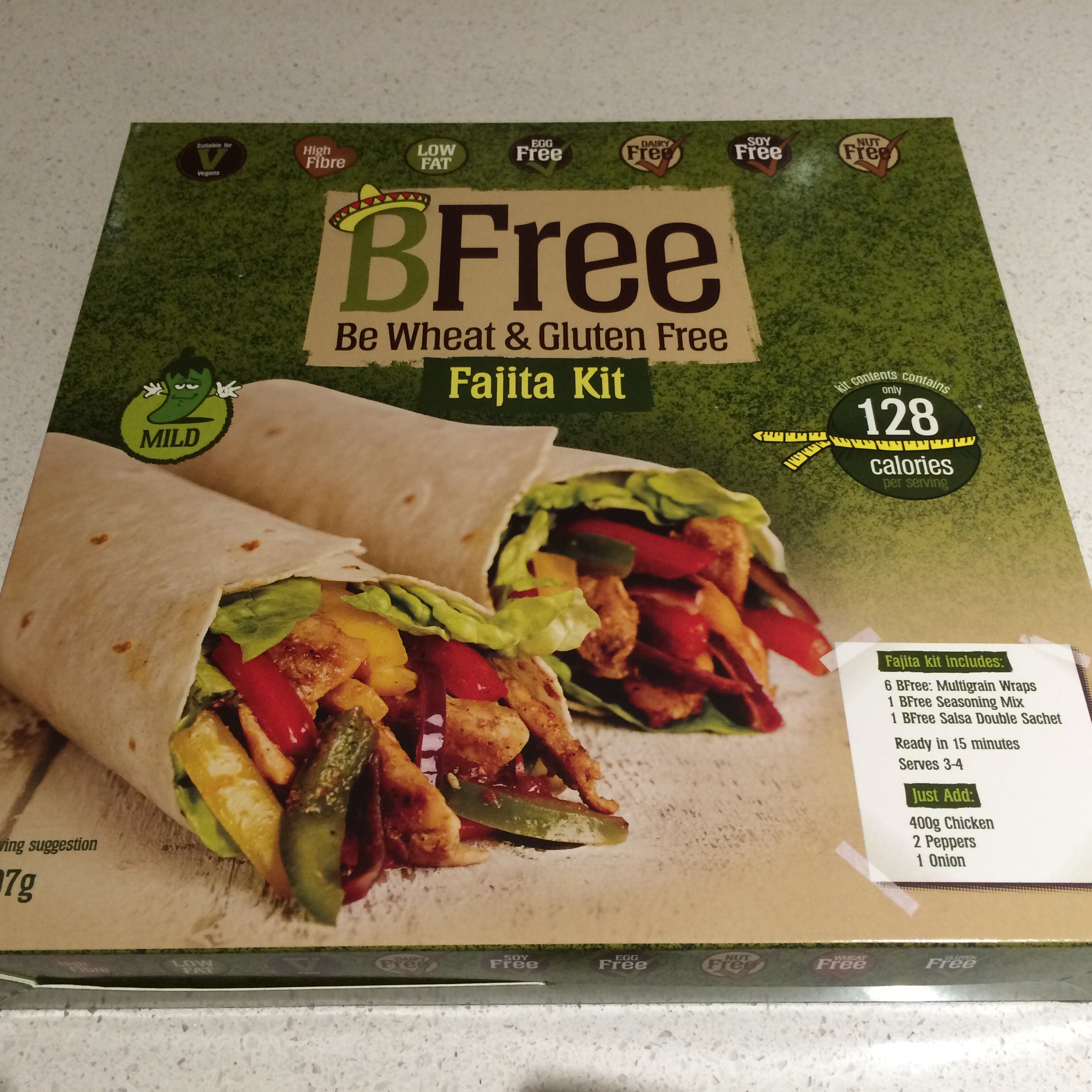 Product Review: Bfree Fajita kit