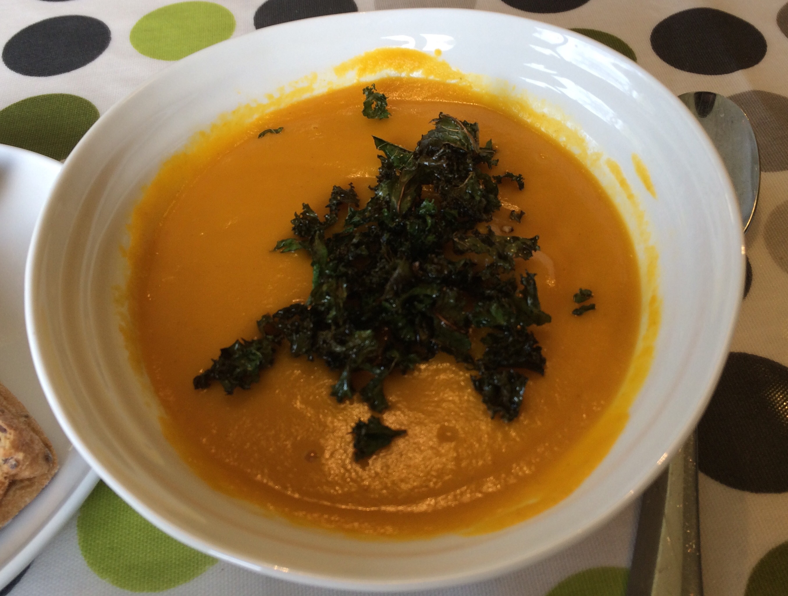 The silkiest carrot soup… and my new toy