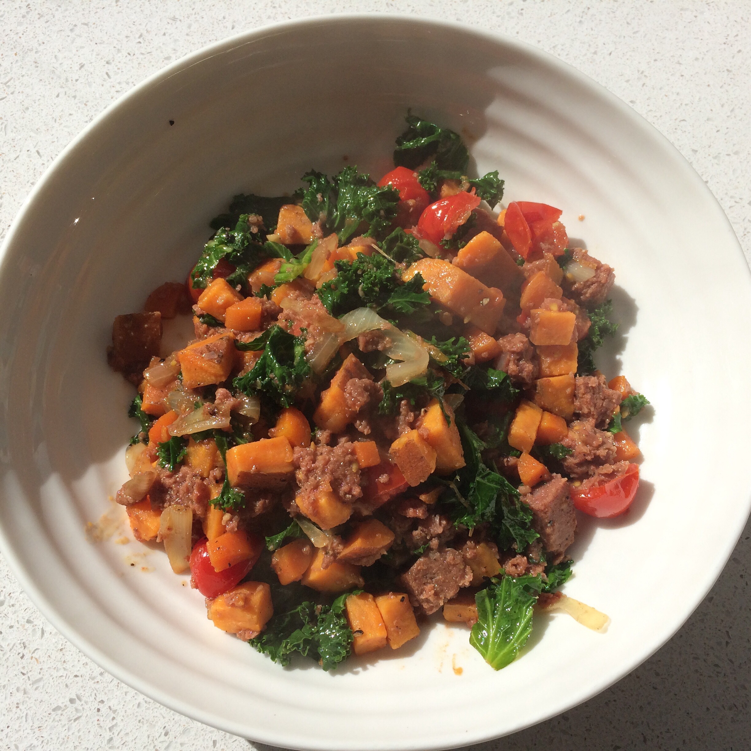 Quick corned beef hash with Hendo’s