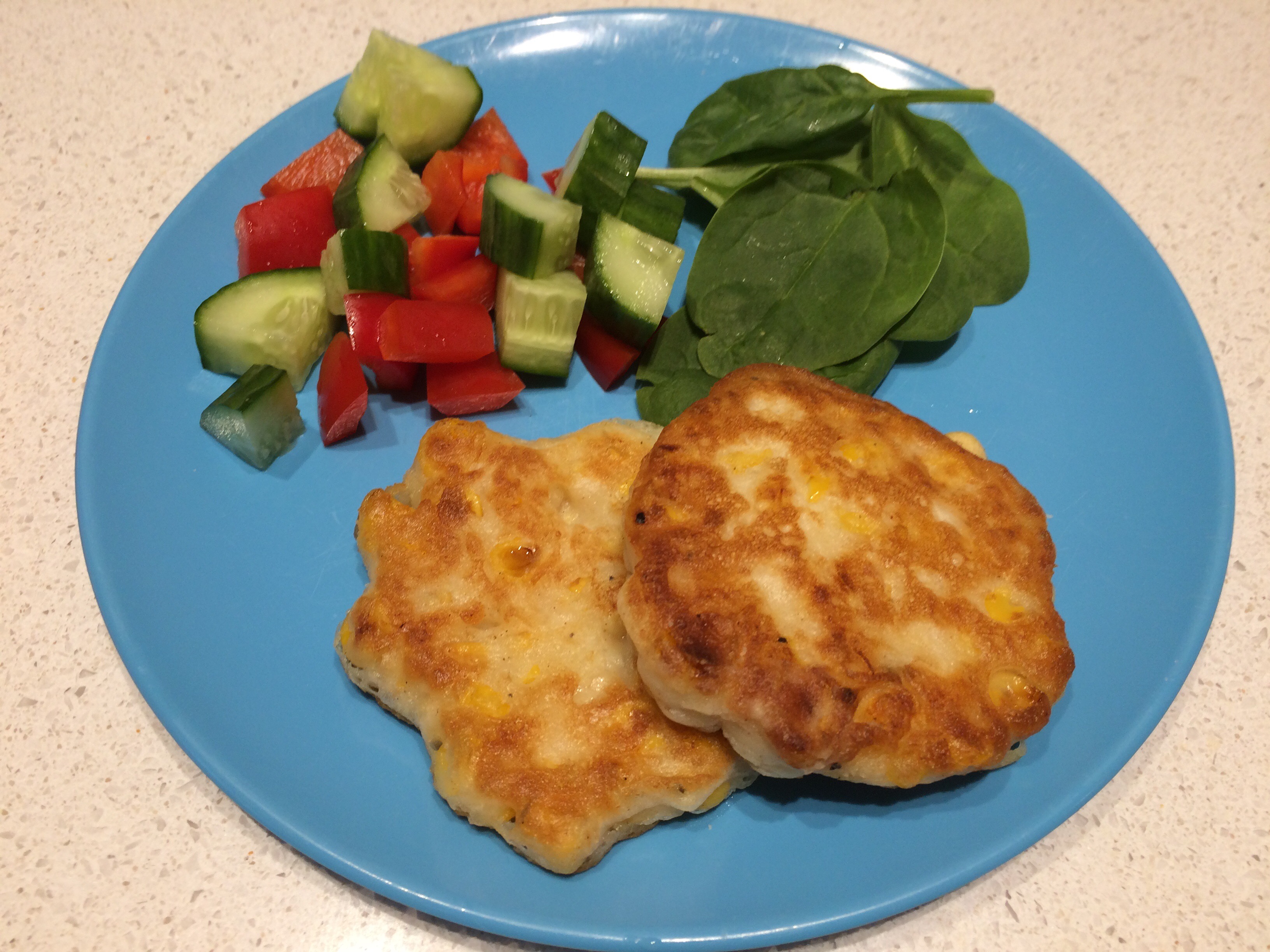Sweetcorn fritters