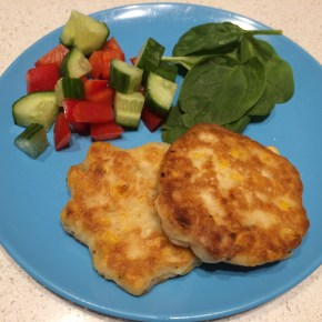 Sweetcorn fritters
