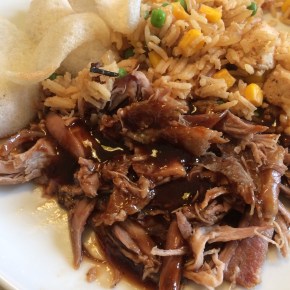 Gluten free hoisin duck with special fried&nbsp;rice