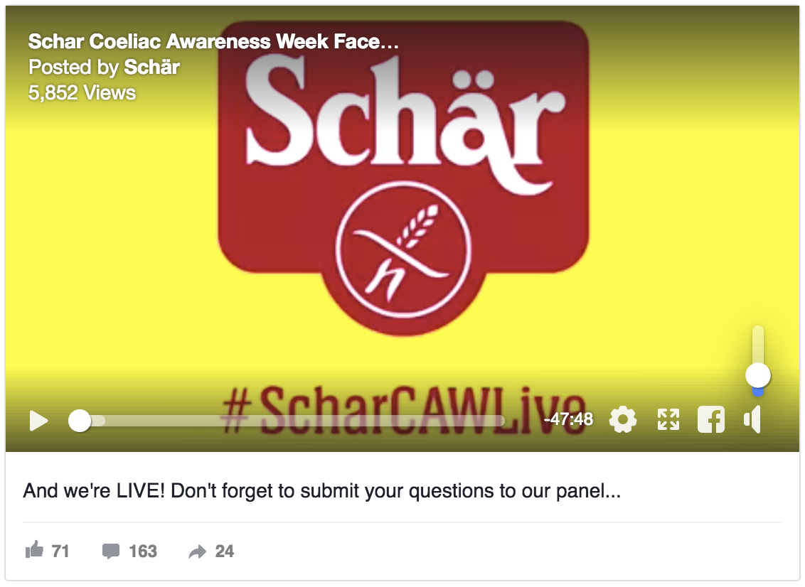 Schär Facebook Live – the broadcast!