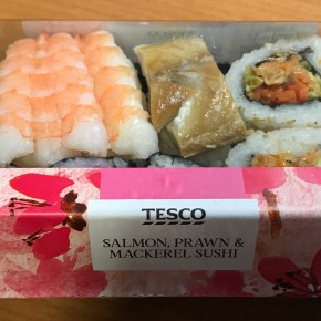 Tesco gluten free&nbsp;sushi